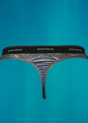 Чоловічі стринги брифи труси трусики сині блискучі сексуальні еротична білизна для стриптизу