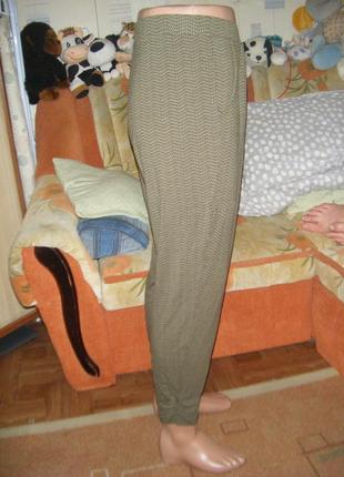 Легкие вискозные штанишки, пояс -резинка, размер l - 50 - 162 фото