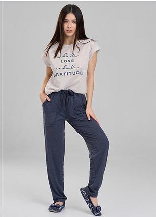 Комплект женский штаны и футболка 124701 фото
