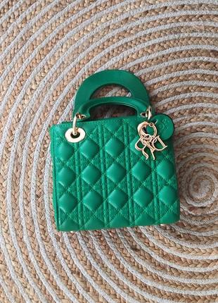 Christian dior lady d-lite mini green