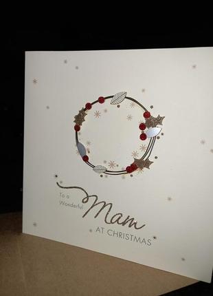 Вітальна листівка з різдвом христовим для мами7 фото