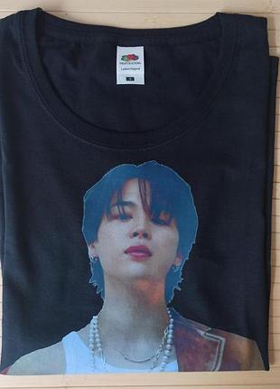 Футболка черная с чимин bts park jimin