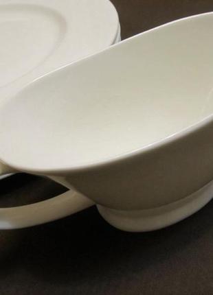 Соусник фарфоровый 400 мл bone china (tсм tchibo германия)