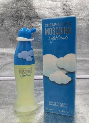 Парфумована вода moschino cheap and chic light clouds москино лайт клаудс 100 мл