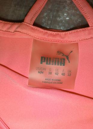 Спортивный топ / майка на брителях бренда puma5 фото