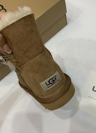 Угги рыжие сваровски  ugg australia bailey bling boots with swarovski crystal/ kod 100423 фото