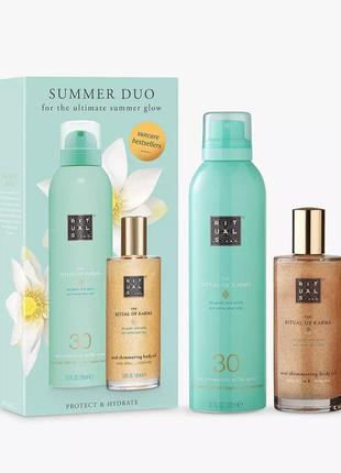 Подарочный набор rituals для пребывания на солнце summer duo2 фото