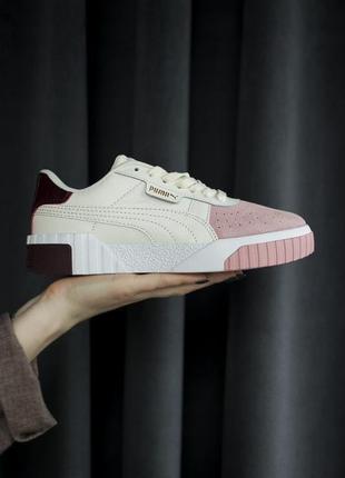 Кроссовки puma cali женские кожаные пума белые nike air force шкіряні adidas samba весна nike sb dunk жіночі кросівки nike blazer весна nike cortez5 фото