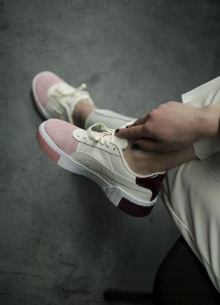 Кроссовки puma cali женские кожаные пума белые nike air force шкіряні adidas samba весна nike sb dunk жіночі кросівки nike blazer весна nike cortez9 фото