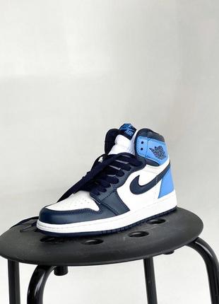 Кроссовки nike air jordan 1 женские кожаные джордан весна nike jordan 1 кожа nike air force 1 кожа nike air max весна жіночі кросівки найк джордан 12 фото