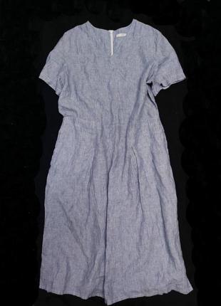 Olsen льняноелен платье полоска германия /8401/1 фото