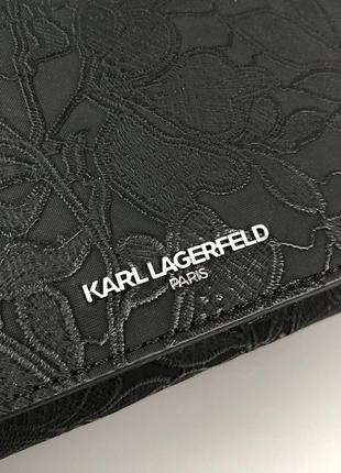 Сумка karl lagerfeld paris connie flap crossbody оригинал4 фото