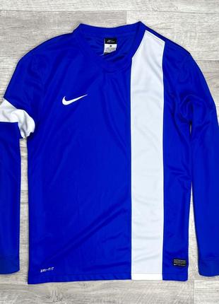 Nike dri-fit кофта м размер спортивная синяя оригинал2 фото