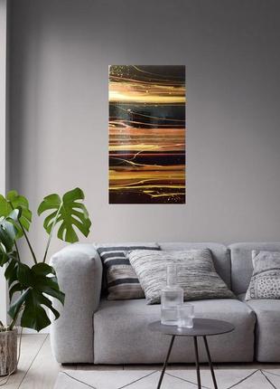 Картина ,абстракция интерьерная 70*35 см