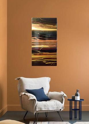 Картина ,абстракция интерьерная 70*35 см