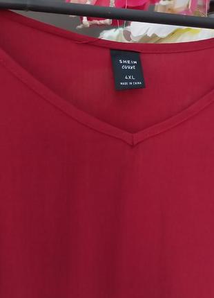 Блуза блузка кофта туника ботал большого размера 4xl3 фото