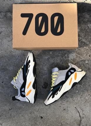 Кроссовки adidas yeezy boost 700 женские  samba  кожа адидас черные белые весна жіночі кросівки адідаs6 фото