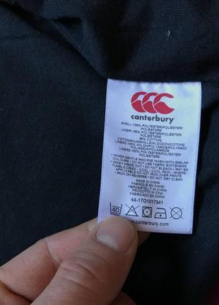 Мужская регбийка ветровка куртка canterbury england8 фото