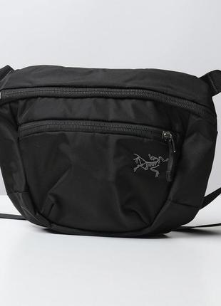 Сумка arc’teryx mantis 2 waistpack black gorpcore4 фото