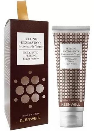 Ензимний пілінг із йогуртовими протеїнами keenwell enzymatic peeling yogurt proteins 100 ml