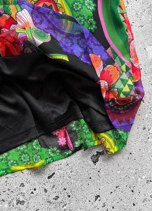 Desigual aya printed sleeveless shirts boho dress жіноча сукня, плаття, сарафан8 фото