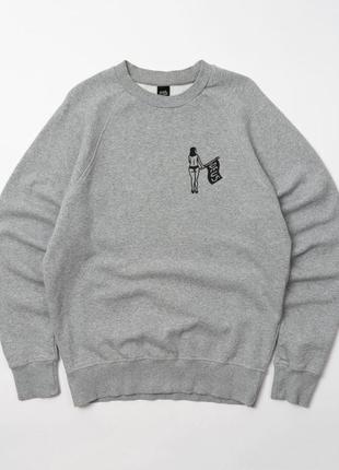 Deus ex machina crewneck sweatshirt jumper мужской свитшот
