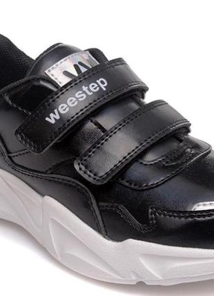 Кроссовки детские для девочки webestep 32-37 р черные