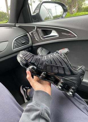 Кросівки чоловічі nike shox black