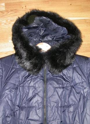 Зимовий теплющее пальто 54-56р5 фото