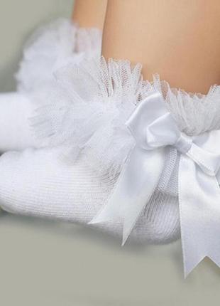 Шкарпетки, носочки святкові для дівчат 2-4 роки