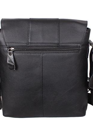 Кожаная сумка-планшет черная, очень стильная2 фото