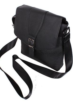 Кожаная сумка-планшет черная, очень стильная3 фото