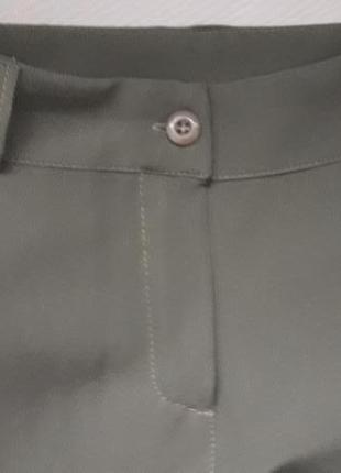 Суперові стрейчеві штани з срібними лампасами італія3 фото