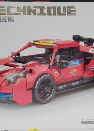 Конструктор sy 8412 спорткар феррарі ferrari 488 gte  826 деталей