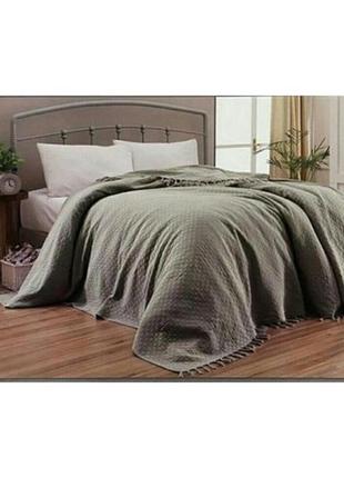 Покривало maison d'or my favorite pike beige бавовна євро 220*240