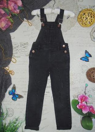 4-5леткрутой джинсовий напівкомбінезон denim co