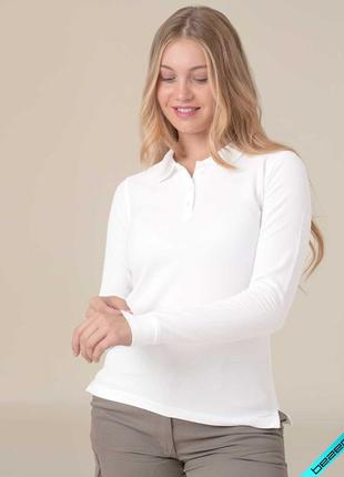 Жіночий лонгслів lady regular ls polo jhk popl200ls