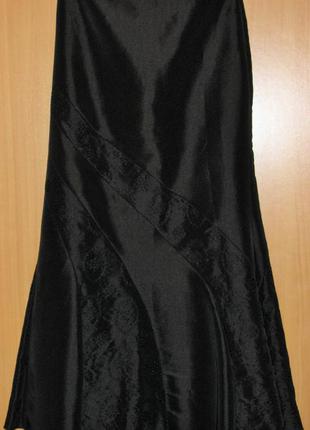 Черная юбка макси брэнд marks & spencer