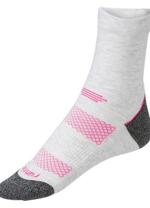 Термо шкарпетки жіночі crivit sports р. 39-40 сірий колір