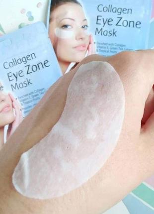 Патчи с коллагеном purederm collagen eye zone mask3 фото