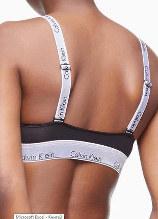 1, бюстгальтер кельвін кляйн calvin klein трансформований без підкладки розмір s оригінал3 фото