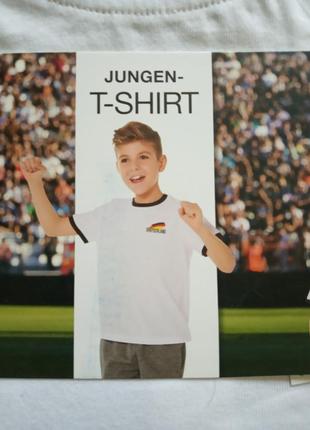 Новая котоновая футболка на мальчика lidl, германия р.158-164, на 12-14 лет