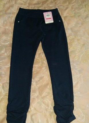 Трикотажные штаны на девочку 6-7 лет италия ovs