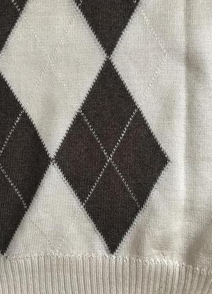 Пуловер мужской шерстяной стильный le breve размер l9 фото