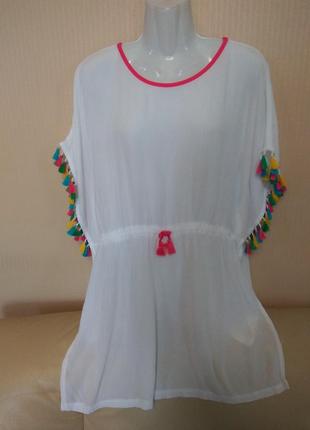 Туніка блуза футболка сукня віскоза