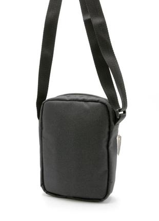 Сумка-барсетка черная маленькая nike, небольшая сумка для телефона через плечо3 фото