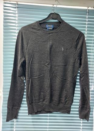 Шерстяной свитшот polo ralph lauren