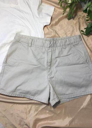 Легкие натуральные шорты трапеция карго calvin klein