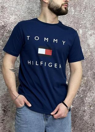 Футболка Tommy hilfiger синяя