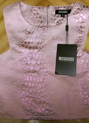 Топ укорочений вечірній від missguided! p.-36